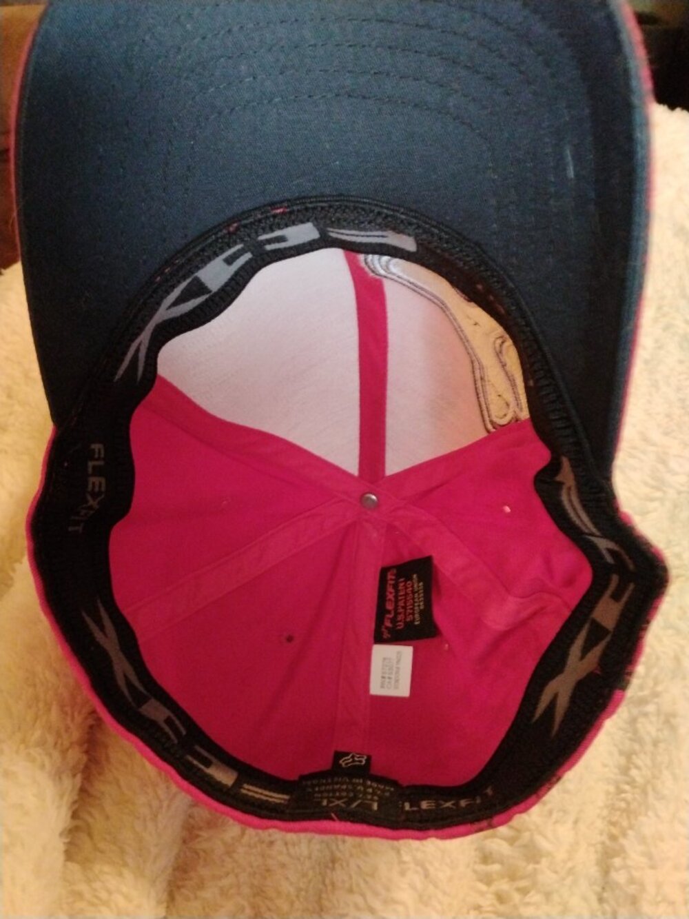 FOX RACING HAT RED FLEX FIT - Picture 2 of 4